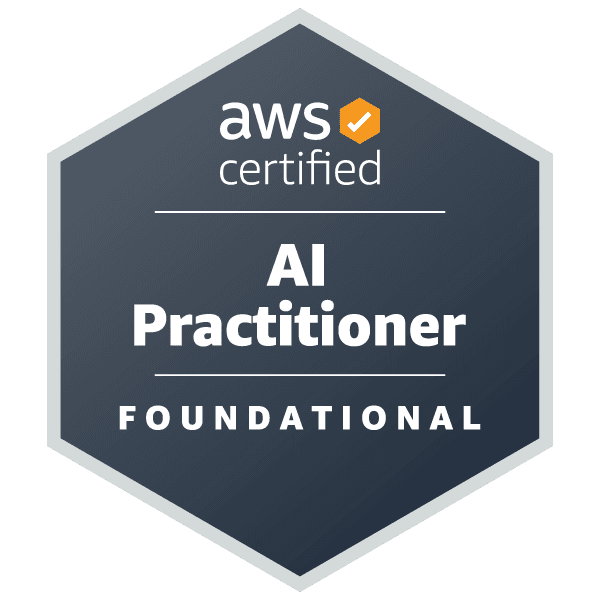 AWS Certified AI Practitioner badge