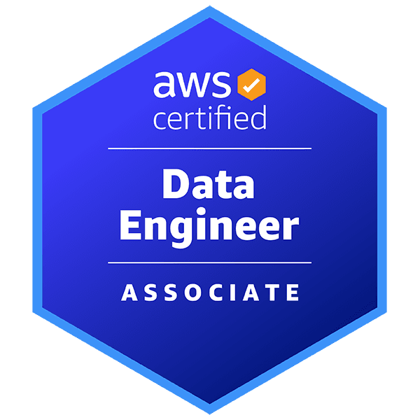 AWS Certified Data Engineer – Associate badge