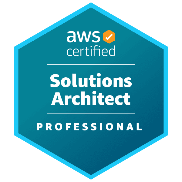 Badge AWS Certified Solutions Architect – Professional